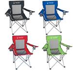 HH7052 Mesh Folding Chair With Carrying Bag And Custom Imprint